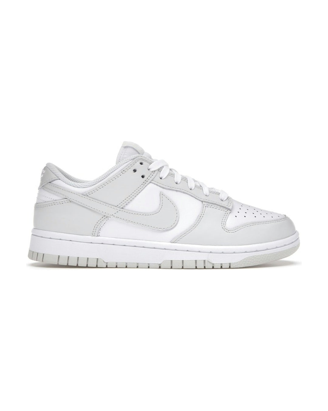 NIKE WOMEN'S DUNK LOW PHOTON DUST סניקרס נייקי דאנק לואו לבן ואפור בהיר לנשים