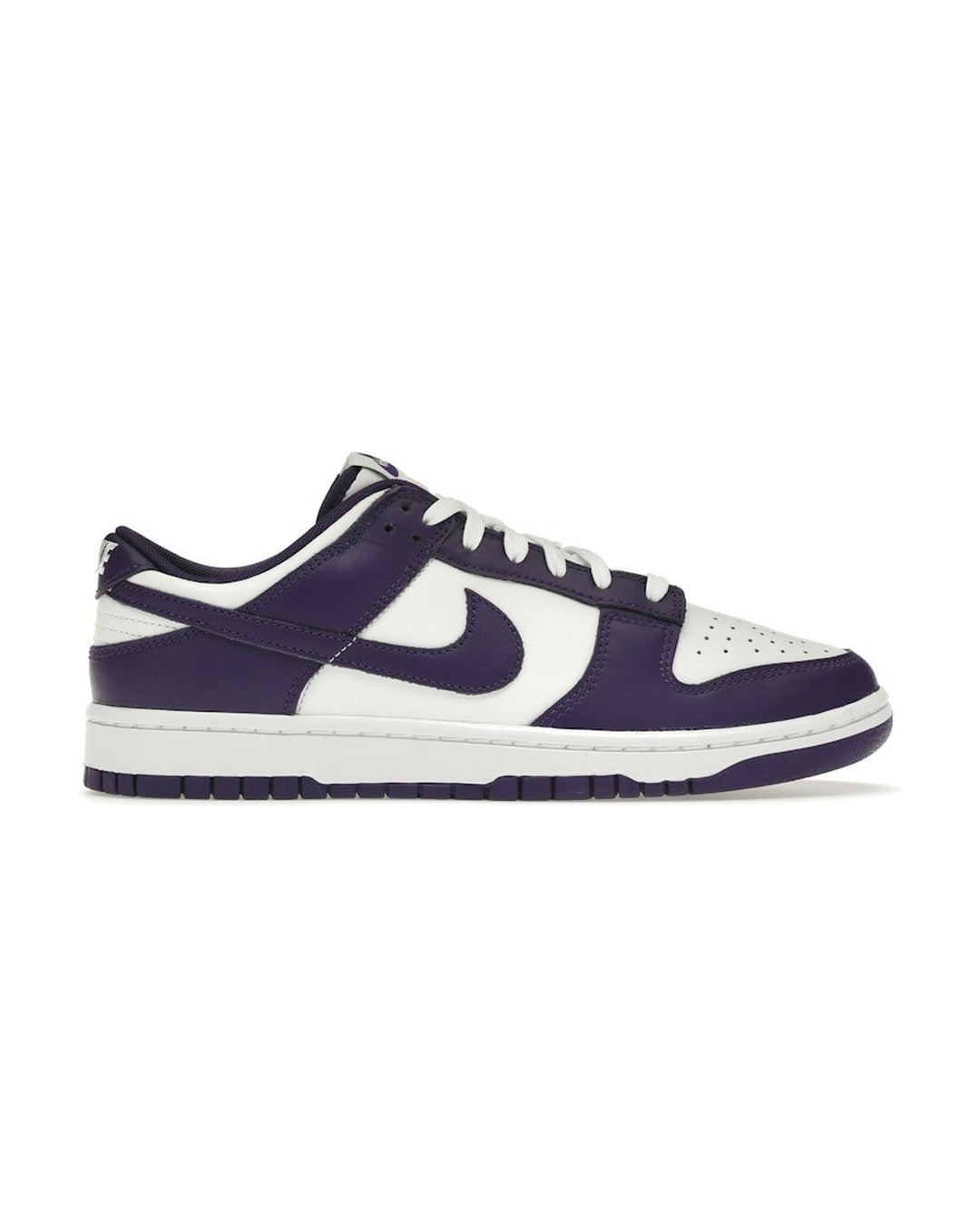 NIKE MEN'S DUNK LOW RETRO COURT PURPLE סניקרס נייקי דאנק לואו לבן וסגול לגברים