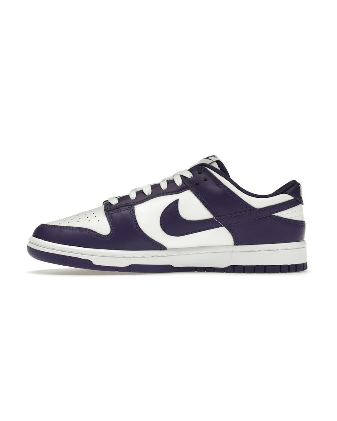 NIKE MEN'S DUNK LOW RETRO COURT PURPLE סניקרס נייקי דאנק לואו לבן וסגול לגברים