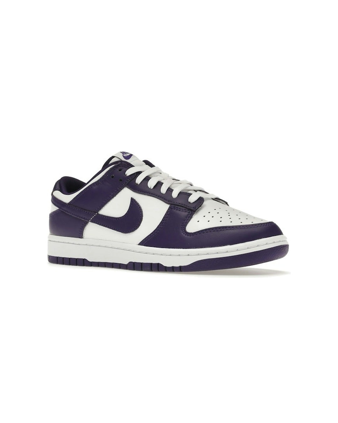 NIKE MEN'S DUNK LOW RETRO COURT PURPLE סניקרס נייקי דאנק לואו לבן וסגול לגברים