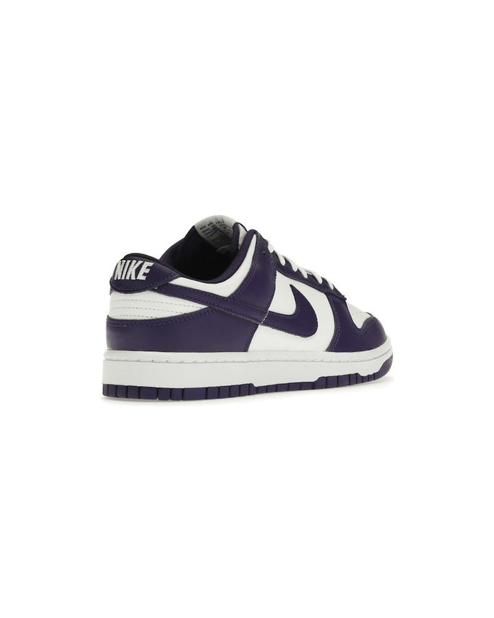 NIKE MEN'S DUNK LOW RETRO COURT PURPLE סניקרס נייקי דאנק לואו לבן וסגול לגברים