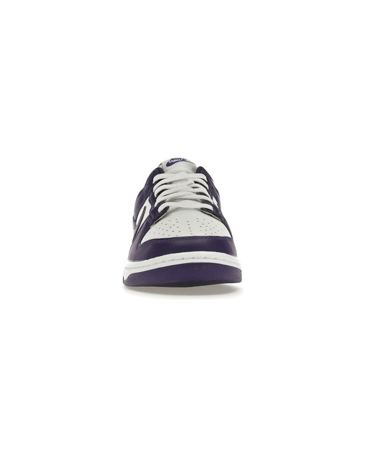 NIKE MEN'S DUNK LOW RETRO COURT PURPLE סניקרס נייקי דאנק לואו לבן וסגול לגברים