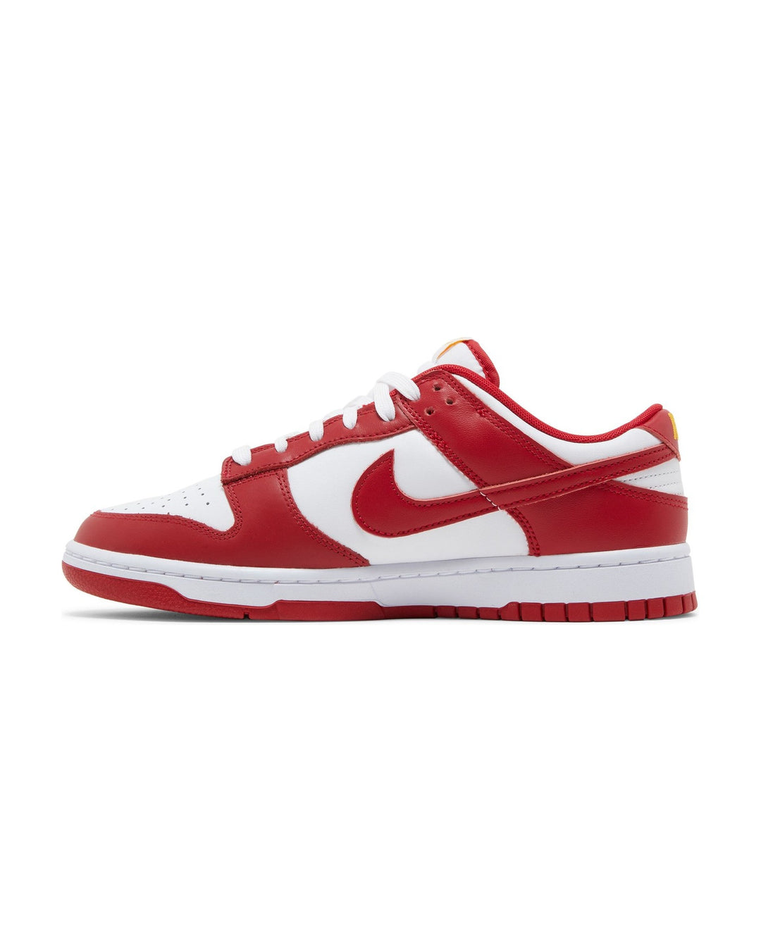 NIKE MEN'S DUNK LOW RETRO GYM RED סניקרס נייקי דאנק לואו אדום ולבן לגברים