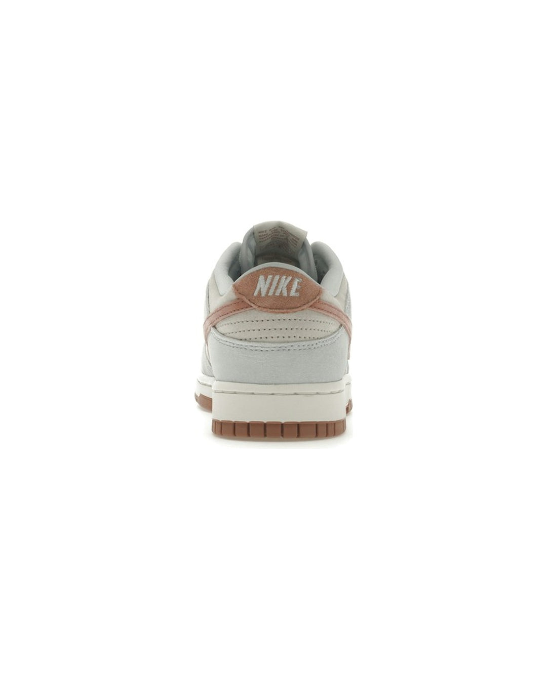 NIKE MEN'S DUNK LOW RETRO PREMIUM FOSSIL ROSE - סניקרס נייקי דאנק לואו פרימיום ורוד בהיר ושמנת לגברים - תמונה 6