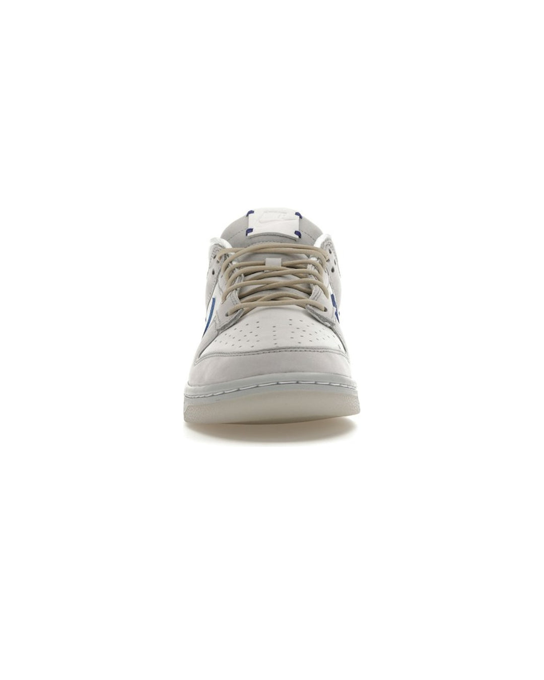 NIKE MEN'S DUNK LOW RETRO WOLF GREY סניקרס נייקי דאנק לואו אפור בהיר ולבן לגברים
