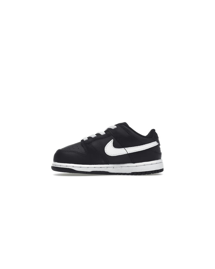 NIKE KIDS' DUNK LOW TD BLACK WHITE
