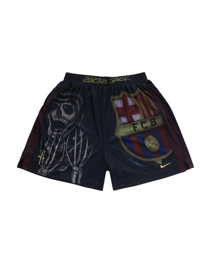 NIKE FC BARCELONA SKELETON HOME SHORTS X TRAVIS SCOTT - חזית