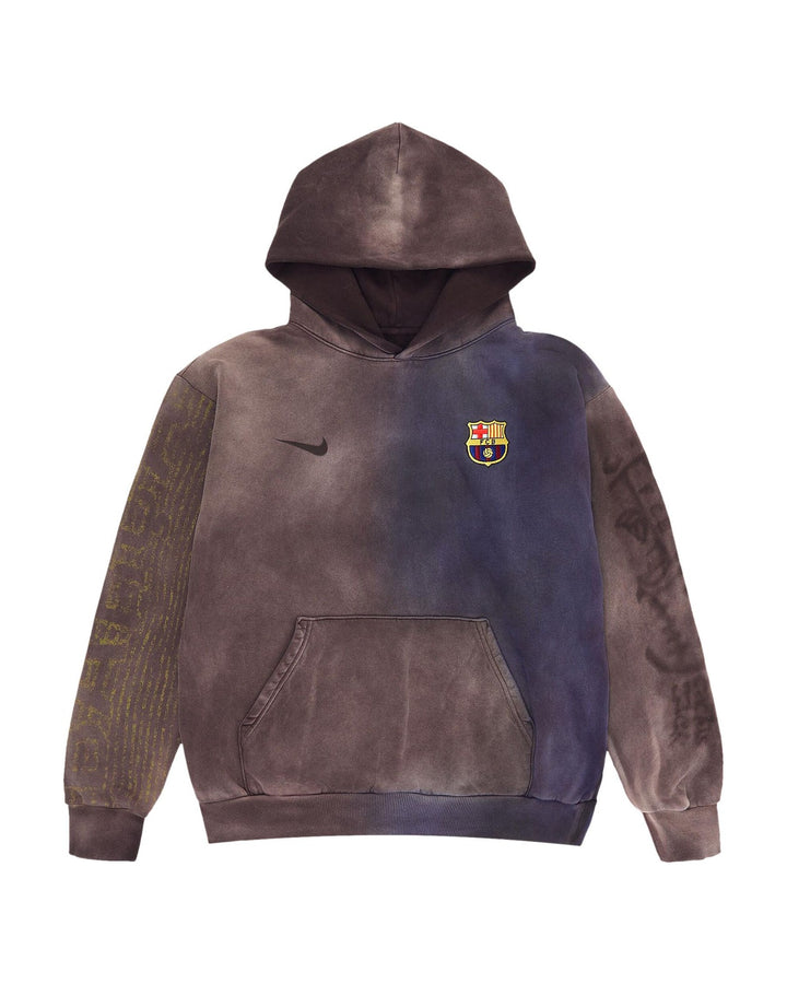 NIKE FC BARCELONA SPLIT-DYE CREST HOODIE X TRAVIS SCOTT - חזית
