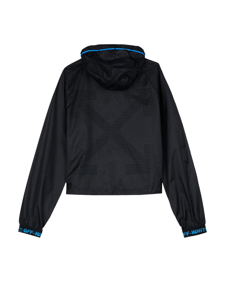 NIKE WOMEN'S JACKET X OFF-WHITE ATHLETE IN PROGRESS BLACK - ז׳קט נייקי אוף-וויט אתלט אין פרוגרס שחור לנשים - תמונה 2