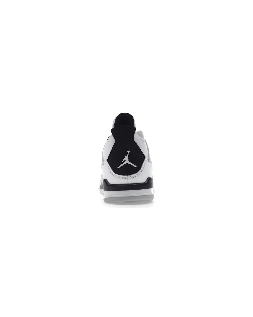 NIKE KIDS' JORDAN 4 RETRO PS MILITARY BLACK סניקרס ילדים נייקי ג׳ורדן 4 רטרו לבן שחור ואפור - מידות ילדים 27.5-35
