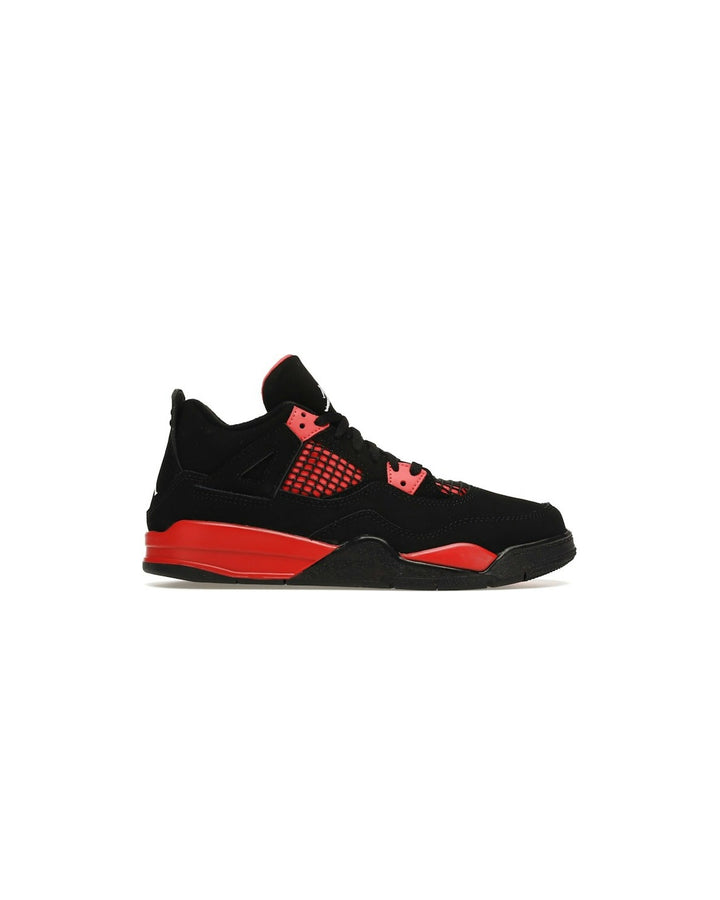 NIKE KIDS' JORDAN 4 RETRO PS RED THUNDER