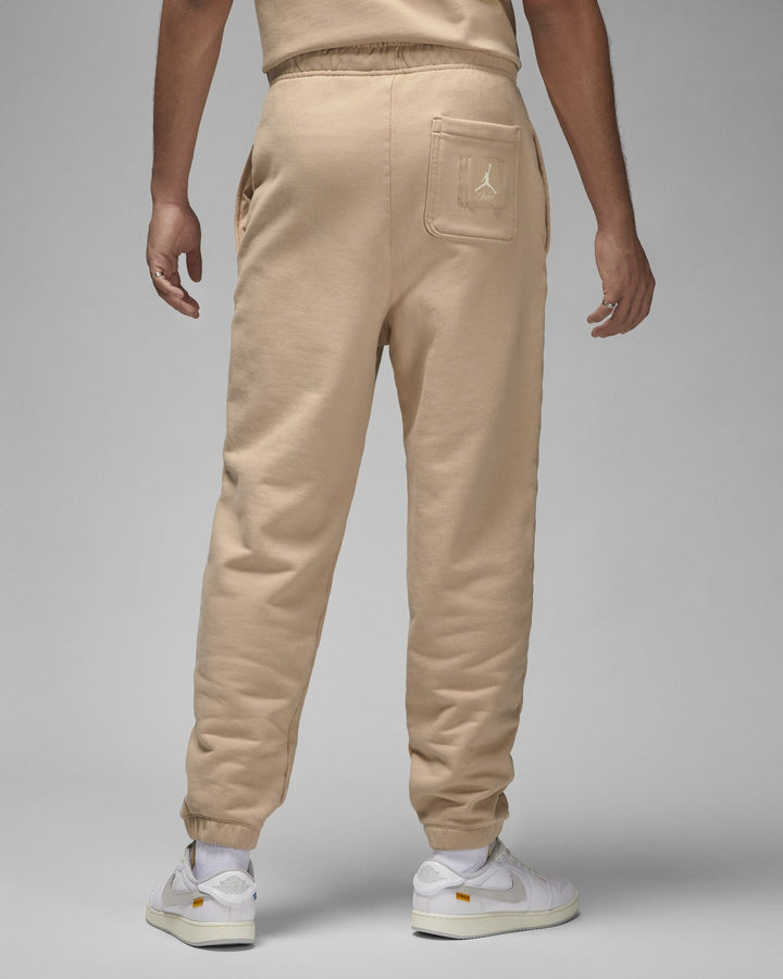 NIKE MEN'S JORDAN FLEECE PANT X UNION BIO BEIGE - מכנס טרנינג נייקי ג׳ורדן יוניון בז׳ לגברים - תמונה 6