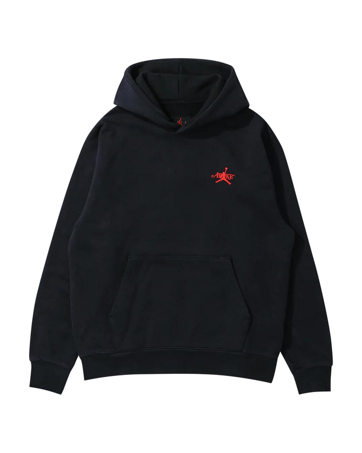 NIKE MEN'S JORDAN HOODIE X AWAKE NY BLACK - קפוצ׳ון נייקי ג׳ורדן אווייק ניו יורק שחור לגברים - תמונה 1