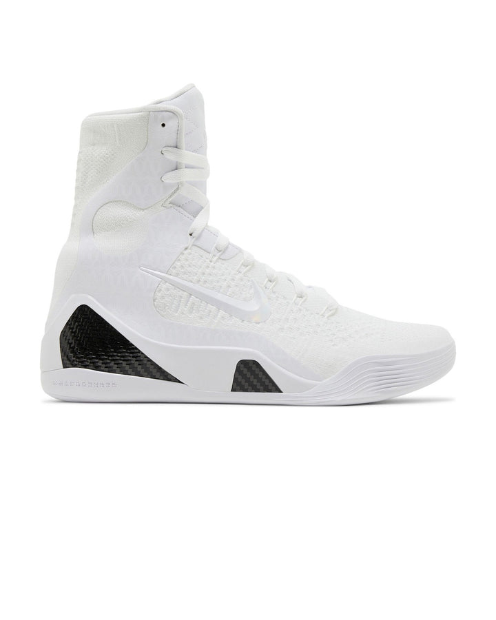 NIKE UNISEX KOBE 9 ELITE PROTRO HALO נעלי כדורסל נייקי קובי 9 עלית פרוטרו לבן יוניסקס
