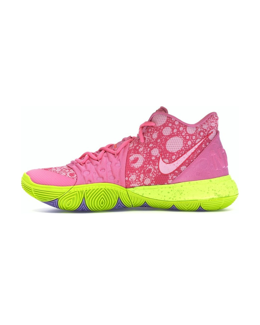 NIKE MEN'S KYRIE 5 X SPONGEBOB PATRICK STAR נעלי כדורסל נייקי קיירי 5 בוב ספוג פטריק ורוד לגברים