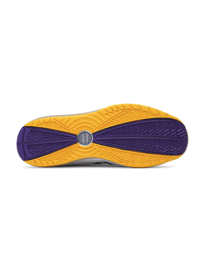 NIKE MEN'S LEBRON 7 QS MEDIA DAY סניקרס נייקי לברון 7 סגול וצהוב לגברים