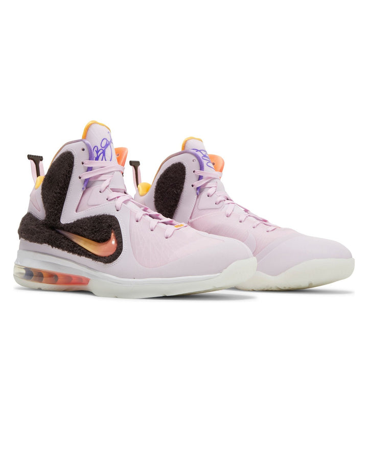 NIKE MEN'S LEBRON 9 REGAL PINK סניקרס נייקי לברון 9 ורוד לגברים