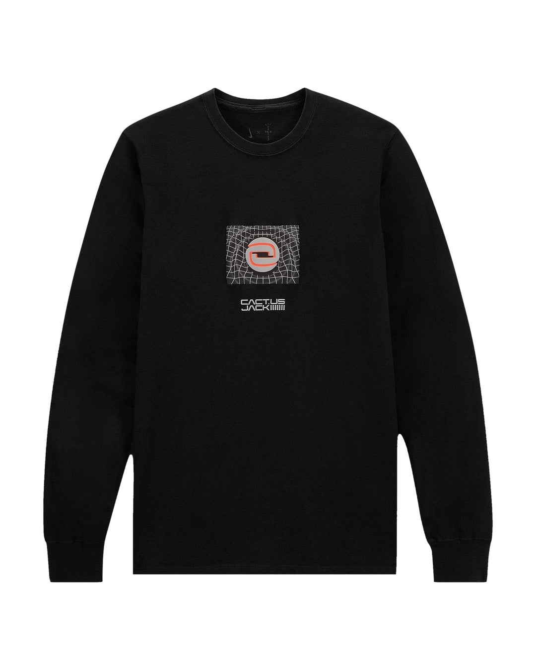 NIKE UNISEX NRG LONG SLEEVE TEE X TRAVIS SCOTT BLACK - חולצת שרוול ארוך נייקי טראוויס סקוט שחור יוניסקס - תמונה 1