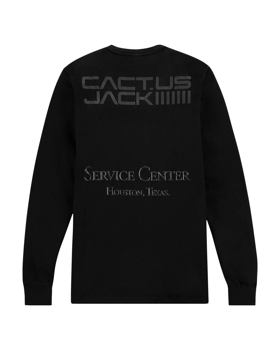 NIKE UNISEX NRG LONG SLEEVE TEE X TRAVIS SCOTT BLACK - חולצת שרוול ארוך נייקי טראוויס סקוט שחור יוניסקס - תמונה 2