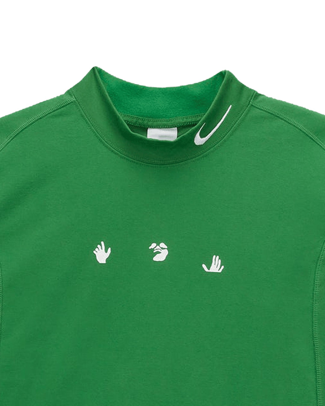 NIKE UNISEX SHORT-SLEEVE TOP X OFF-WHITE KELLY GREEN