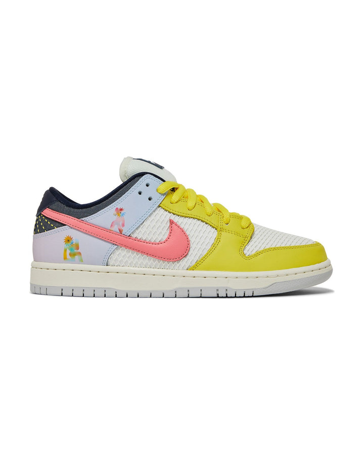 NIKE UNISEX SB DUNK LOW PRO X XAVIER SCHIPANI BE TRUE TRANS JOY סניקרס נייקי SB דאנק לואו בי טרו צבעוני יוניסקס