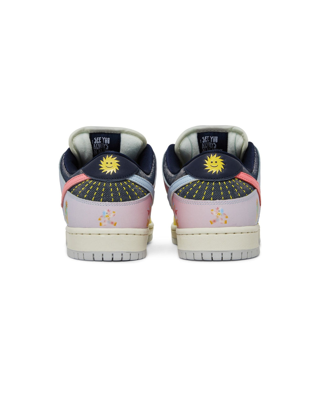 NIKE UNISEX SB DUNK LOW PRO X XAVIER SCHIPANI BE TRUE TRANS JOY סניקרס נייקי SB דאנק לואו בי טרו צבעוני יוניסקס