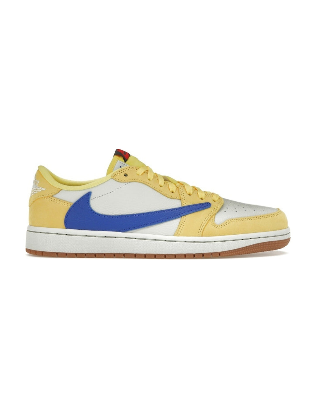 NIKE WOMEN'S AIR JORDAN 1 LOW OG X TRAVIS SCOTT CANARY DZ4137-700