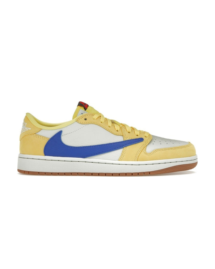 NIKE WOMEN'S AIR JORDAN 1 LOW OG X TRAVIS SCOTT CANARY DZ4137-700