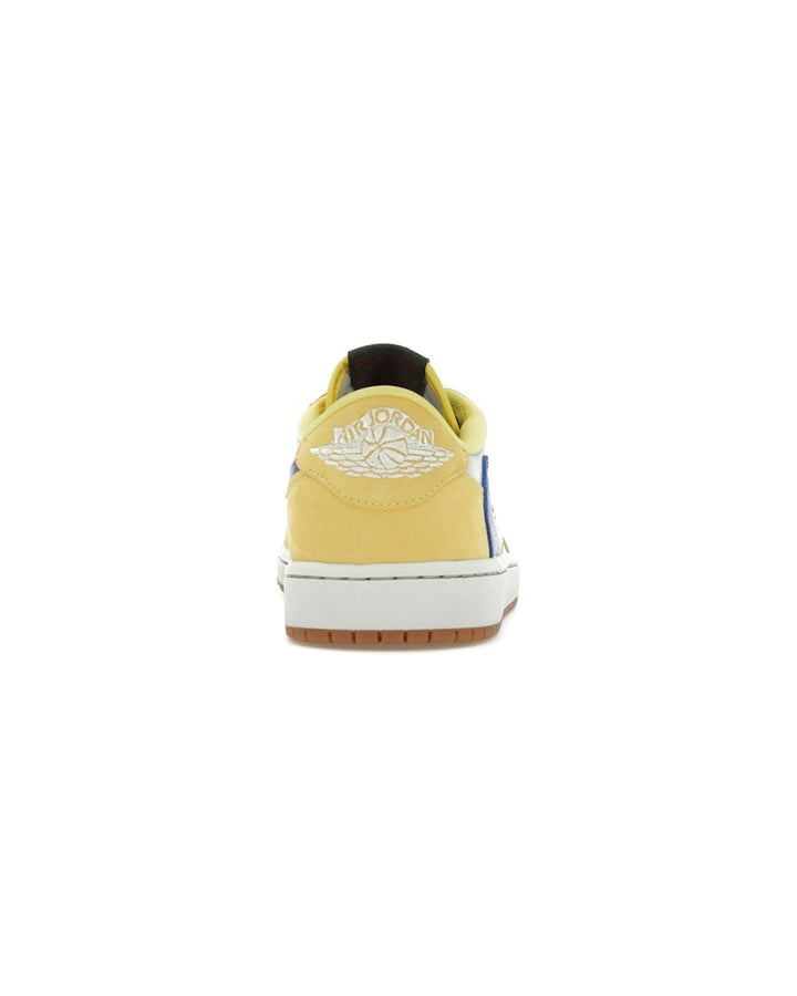 NIKE WOMEN'S AIR JORDAN 1 LOW OG X TRAVIS SCOTT CANARY DZ4137-700