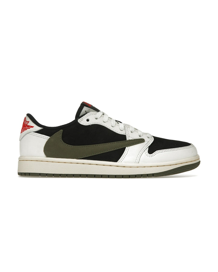 NIKE WOMEN'S AIR JORDAN 1 LOW OG X TRAVIS SCOTT MEDIUM OLIVE DZ4137-106