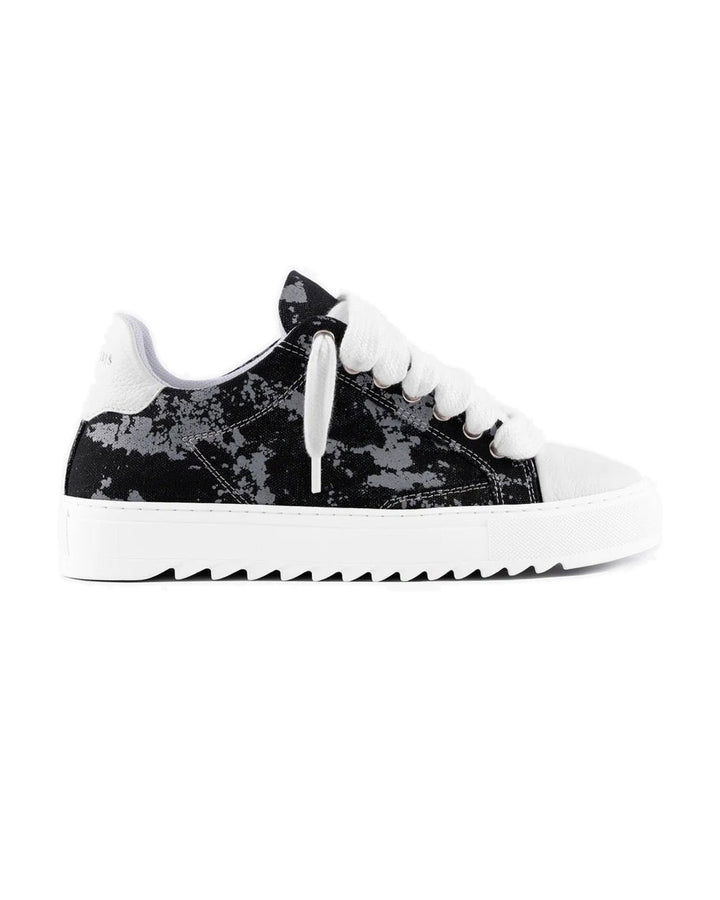 NUMERIS MEN'S ATELIER LUNAR סניקרס נומריס אטלייה שחור אפור לגברים