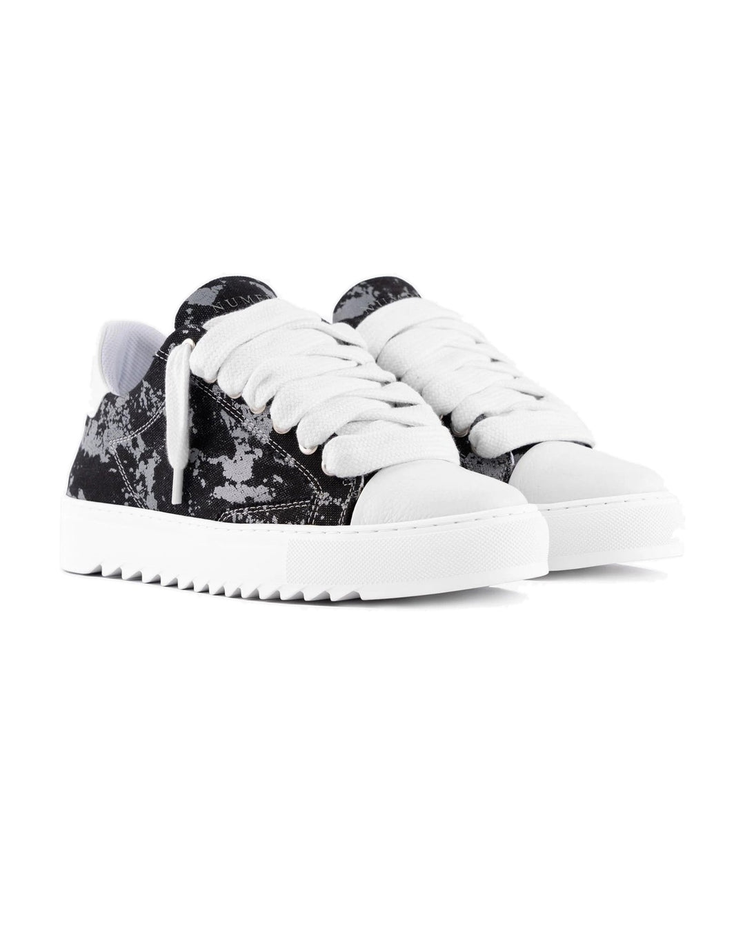 NUMERIS MEN'S ATELIER LUNAR סניקרס נומריס אטלייה שחור אפור לגברים