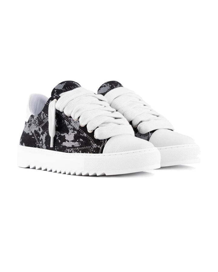 NUMERIS MEN'S ATELIER LUNAR סניקרס נומריס אטלייה שחור אפור לגברים