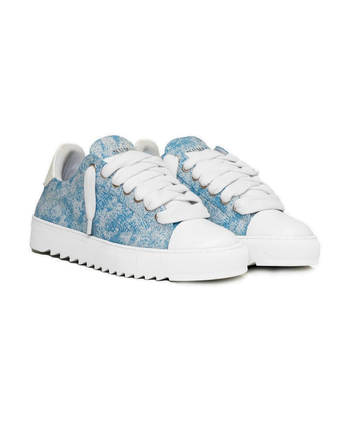 NUMERIS MEN'S ATELIER OCEAN סניקרס נומריס אטלייה תכלת לגברים
