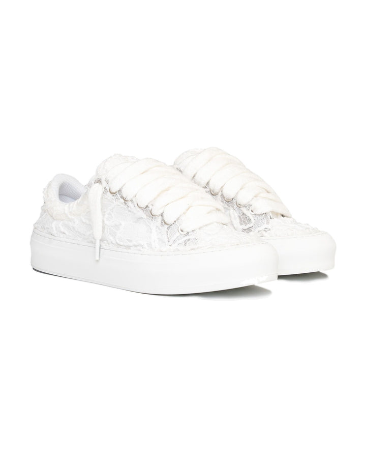 NUMERIS MEN'S ATHENA OPAQUE סניקרס נומריס אתנה לבן לגברים