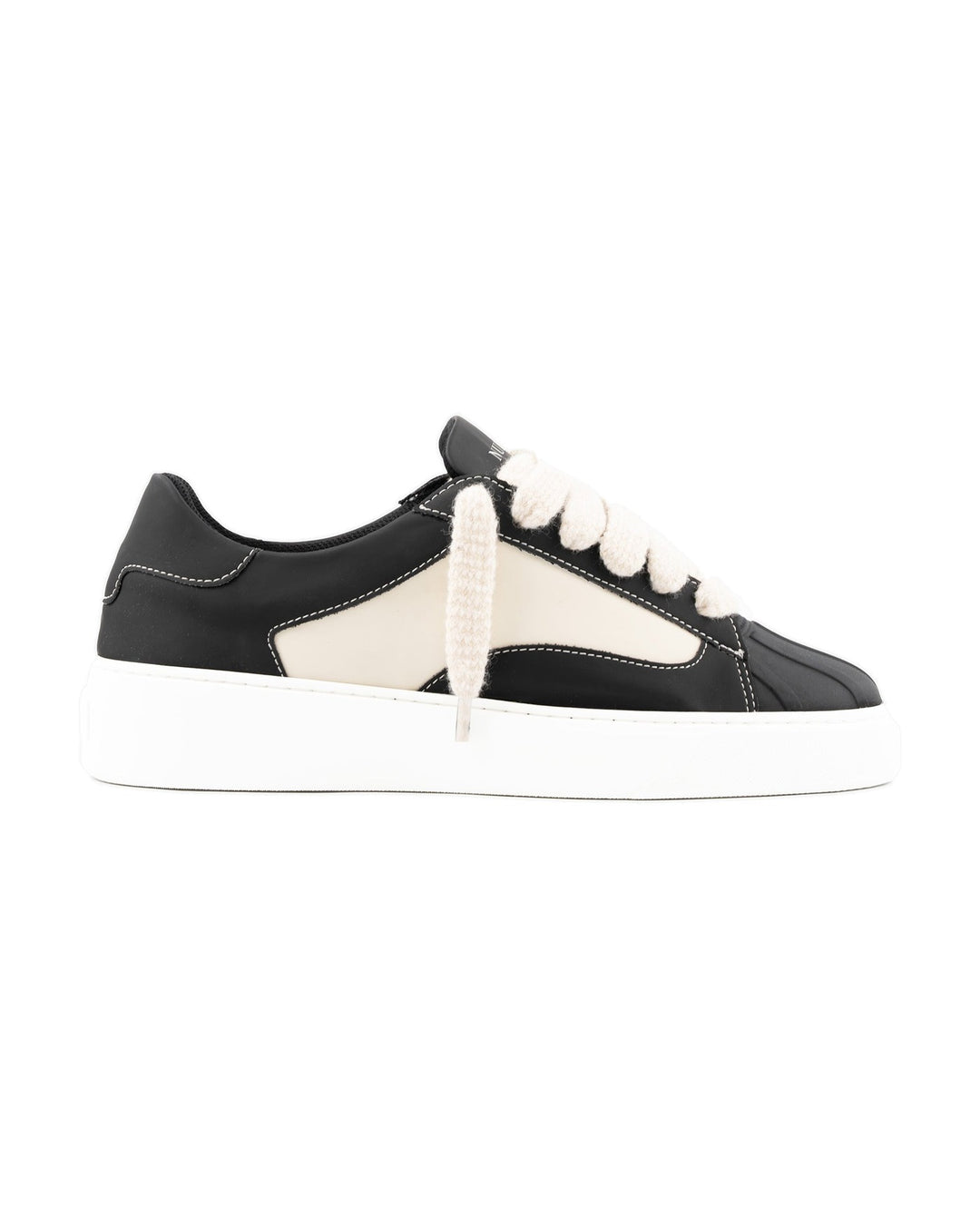 NUMERIS MEN'S ECLIPSE VANTA BLACK סניקרס נומריס אקליפס שחור שמנת לגברים