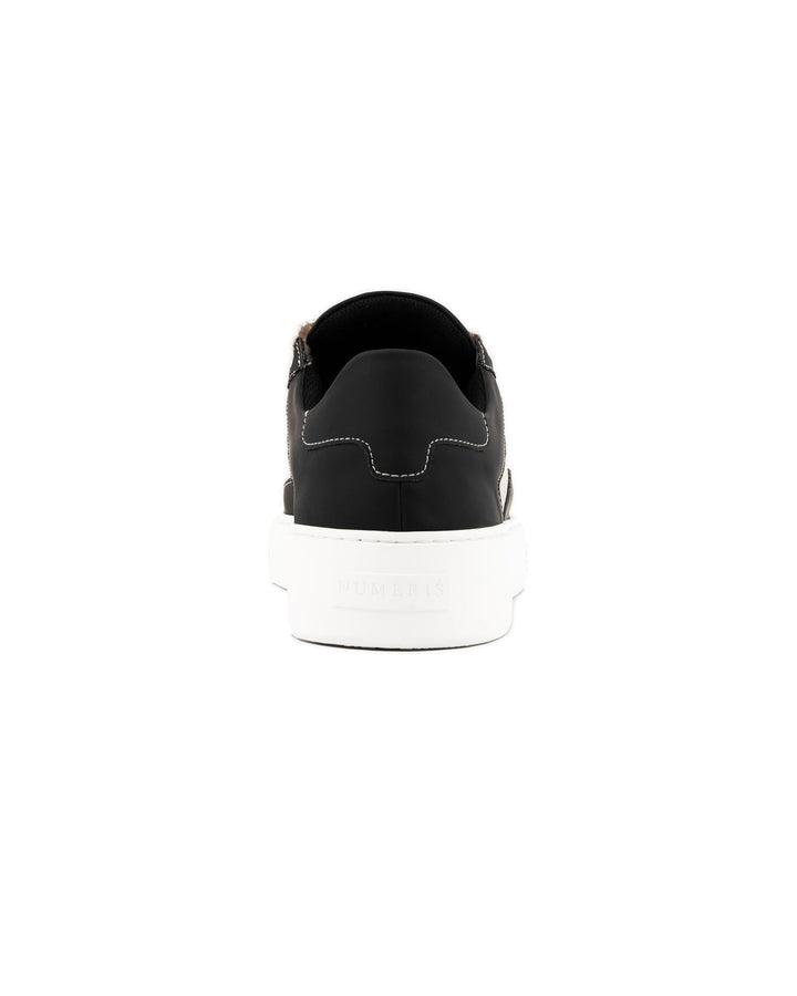 NUMERIS MEN'S ECLIPSE VANTA BLACK סניקרס נומריס אקליפס שחור שמנת לגברים