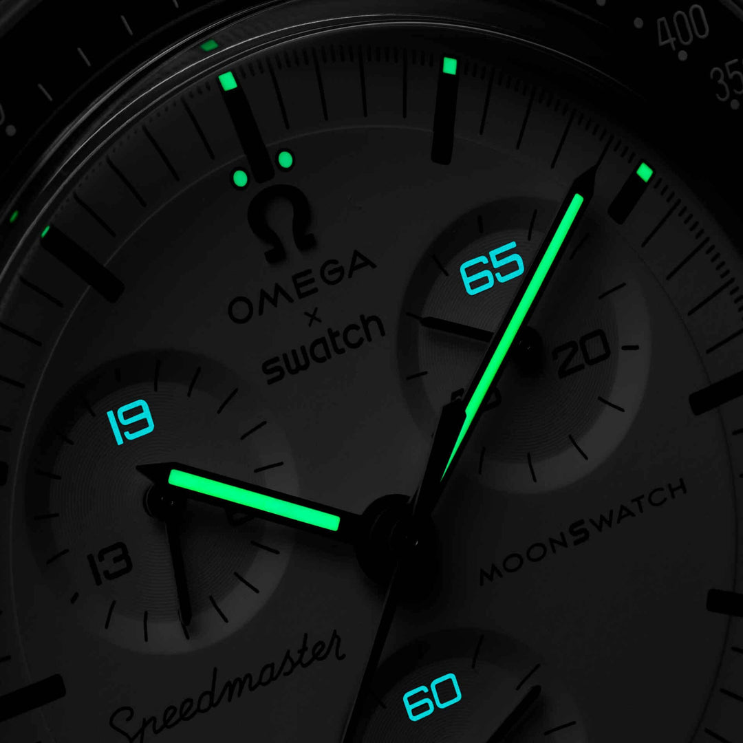 Omega x Swatch MoonSwatch 1965 SO33M106 - שעון מונסווטש 1965 - תמונה 12