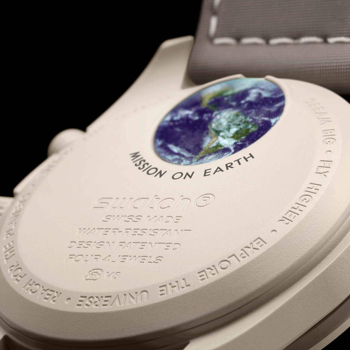 Omega x Swatch MoonSwatch Mission On Earth Desert SO33T103 - שעון מונסווטש משימה על כדור הארץ מדבר - תמונה 6