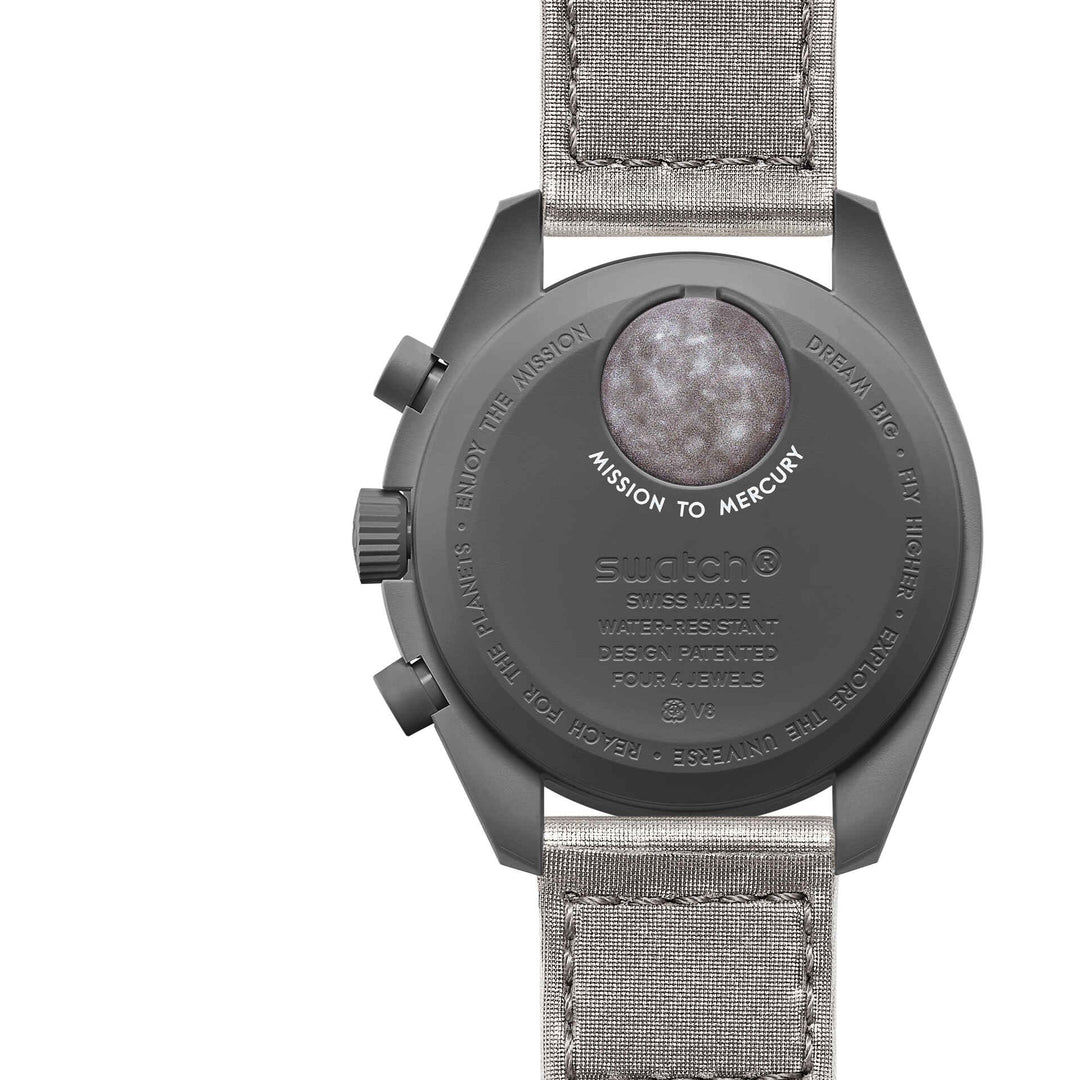 Omega x Swatch MoonSwatch Mission To Mercury SO33A100 - שעון מונסווטש משימה למרקורי - תמונה 6