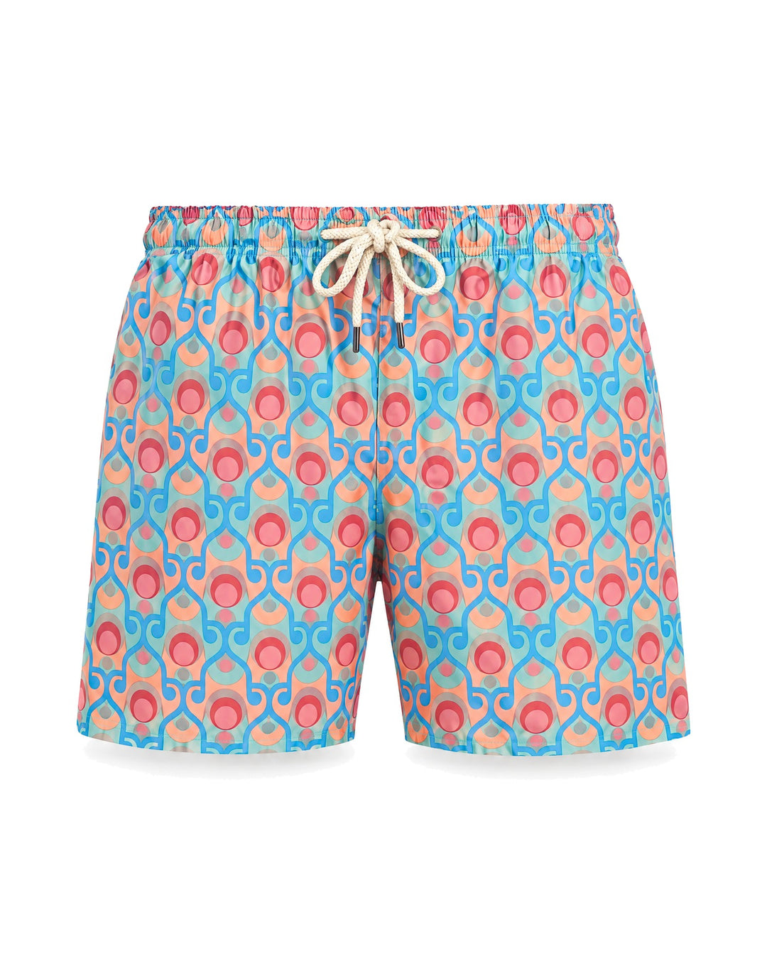 PENINSULA ALGHERO SWIM SHORTS LIGHT BLUE CORAL