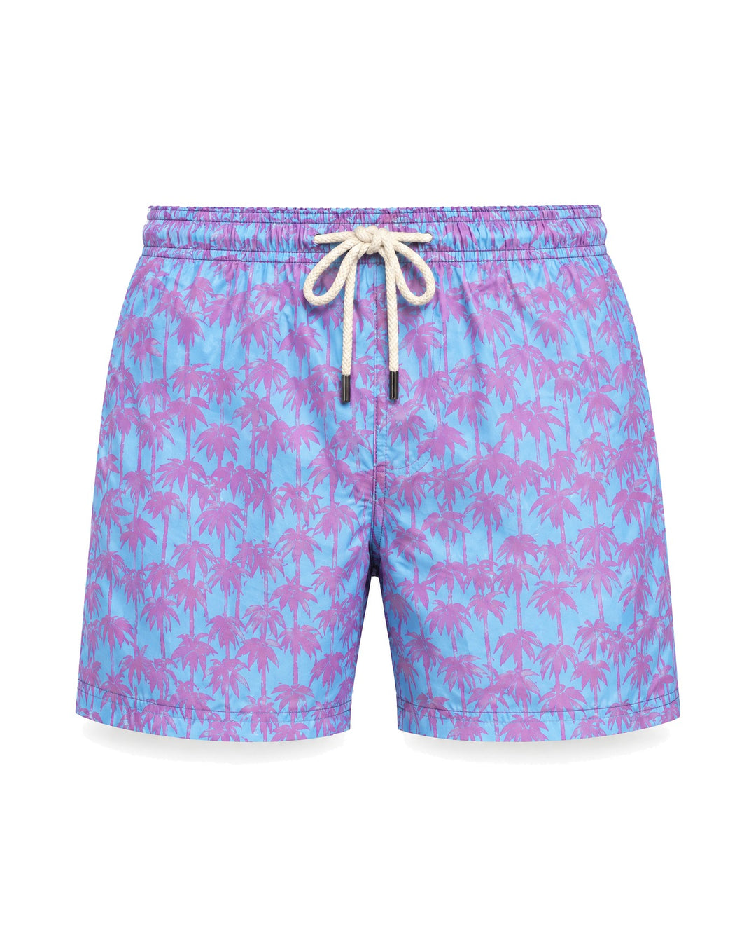 PENINSULA PANAMA SWIM SHORTS LIGHT BLUE PURPLE