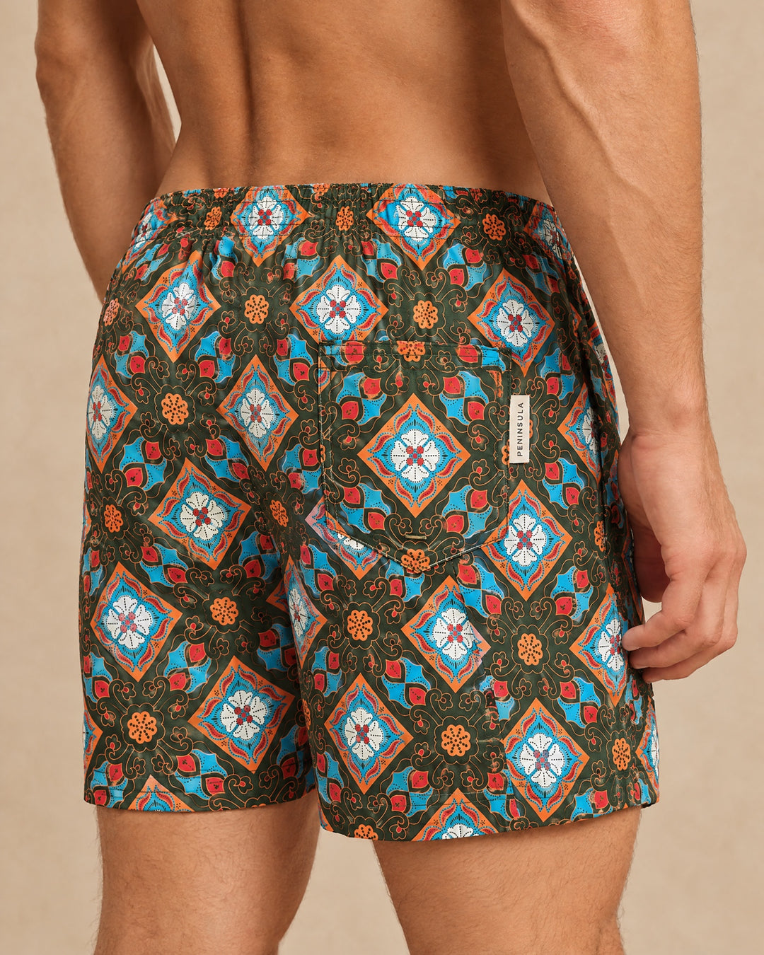 PENINSULA POSITANO SWIM SHORTS GREEN