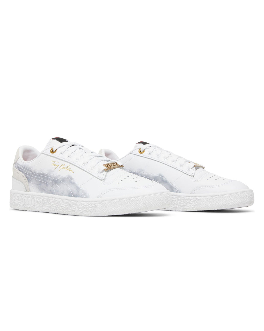 PUMA UNISEX RALPH SAMPSON X SCARFACE WHITE - סניקרס פומה ראלף סמפסון סקארפייס לבן יוניסקס - תמונה 3