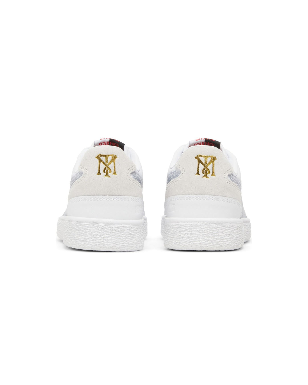 PUMA UNISEX RALPH SAMPSON X SCARFACE WHITE - סניקרס פומה ראלף סמפסון סקארפייס לבן יוניסקס - תמונה 4