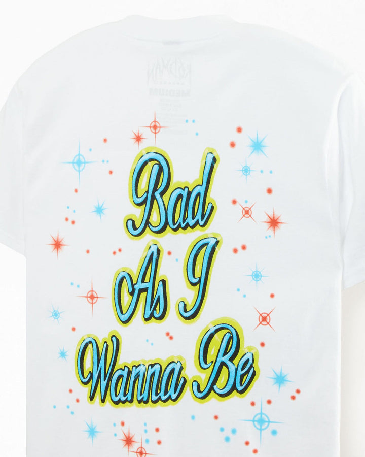 RODMAN OFFICIAL COLLECTION "AIRBRUSH DREAM" TEE WHITE חולצת דניס רודמן - תמונה 4