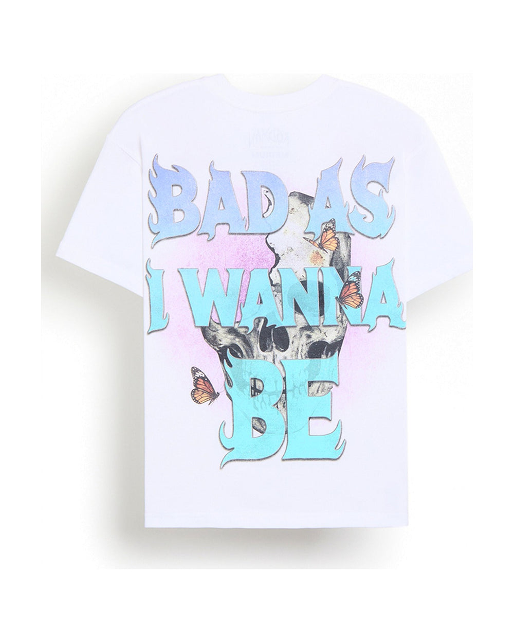 RODMAN OFFICIAL COLLECTION "BUTTERFLY EFFECT" TEE WHITE חולצת דניס רודמן