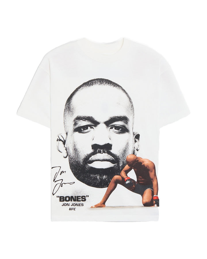 UFC OFFICIAL COLLECTION "BONES" OVERSIZED TEE CREAM חולצת ג'ון ג'ונס - תמונה 1