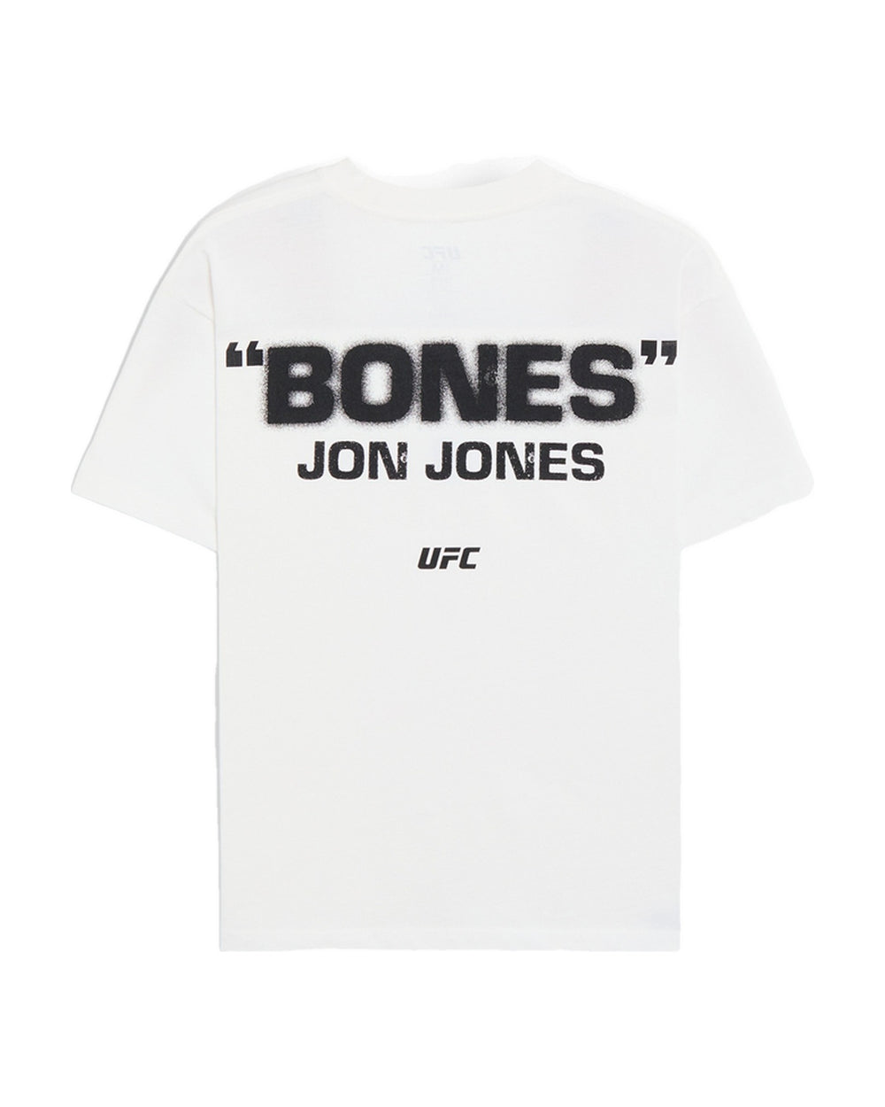 UFC OFFICIAL COLLECTION "BONES" OVERSIZED TEE CREAM חולצת ג'ון ג'ונס - תמונה 2
