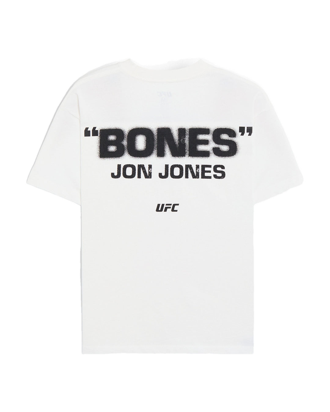 UFC OFFICIAL COLLECTION "BONES" OVERSIZED TEE CREAM חולצת ג'ון ג'ונס - תמונה 2